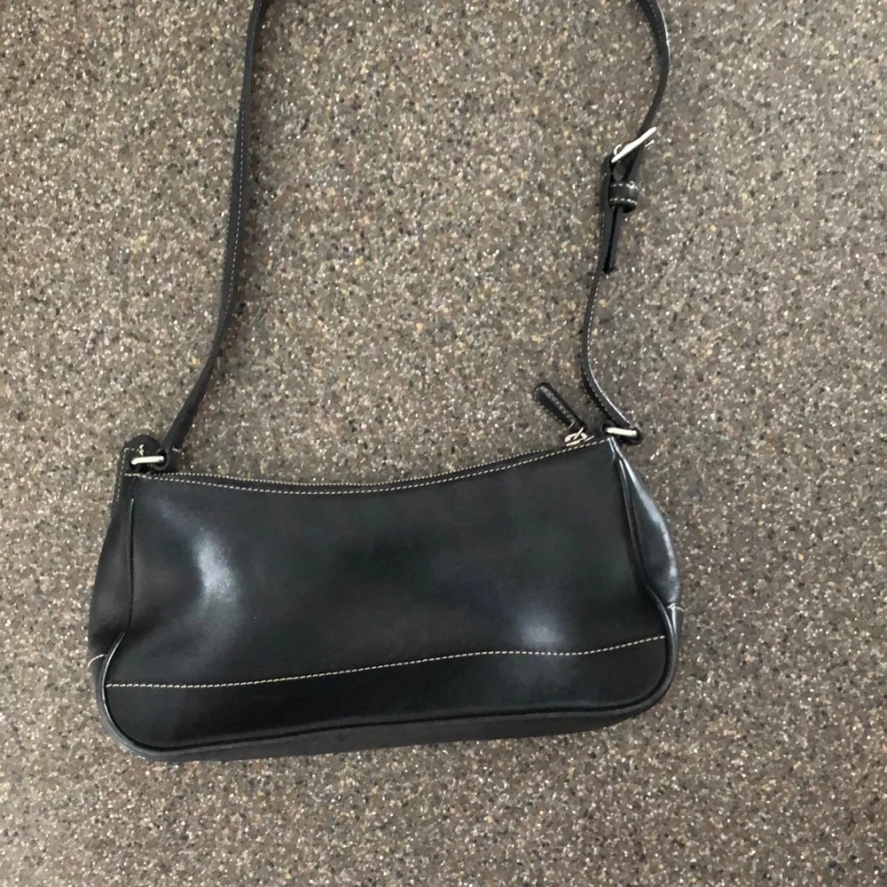Small hobo vintage black bag - Picture 2 of 9